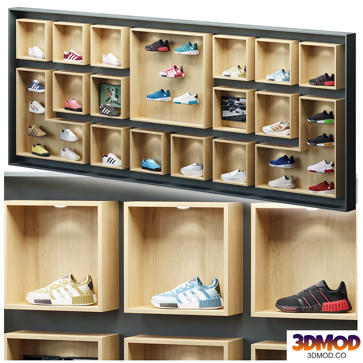 Sports shoe store 3