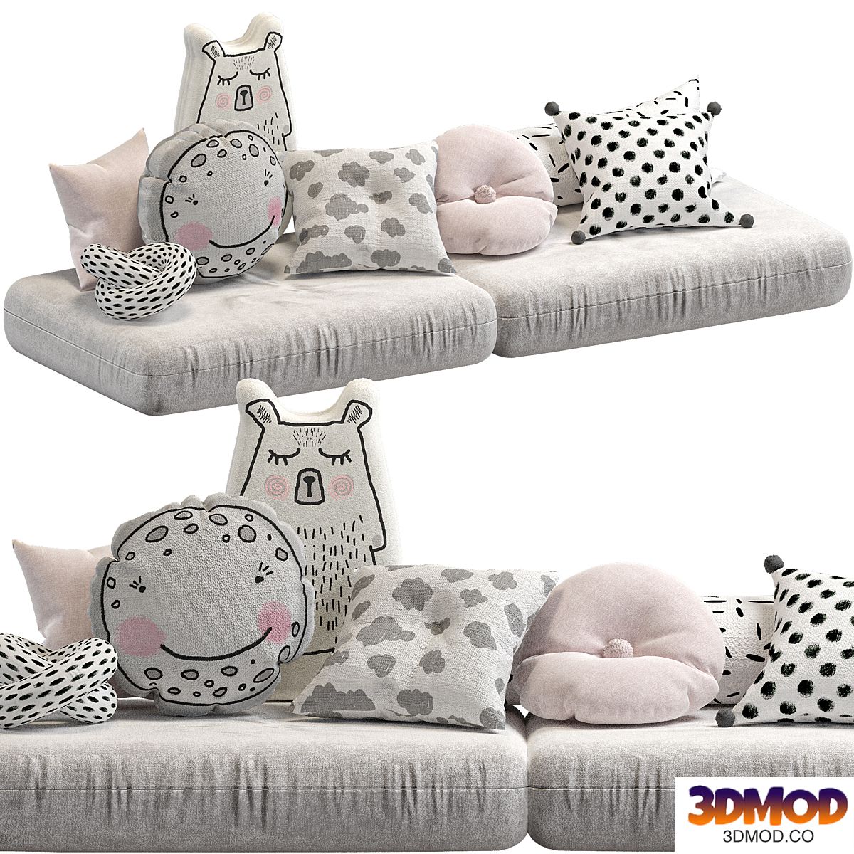 Pillow set for Children's Room 03