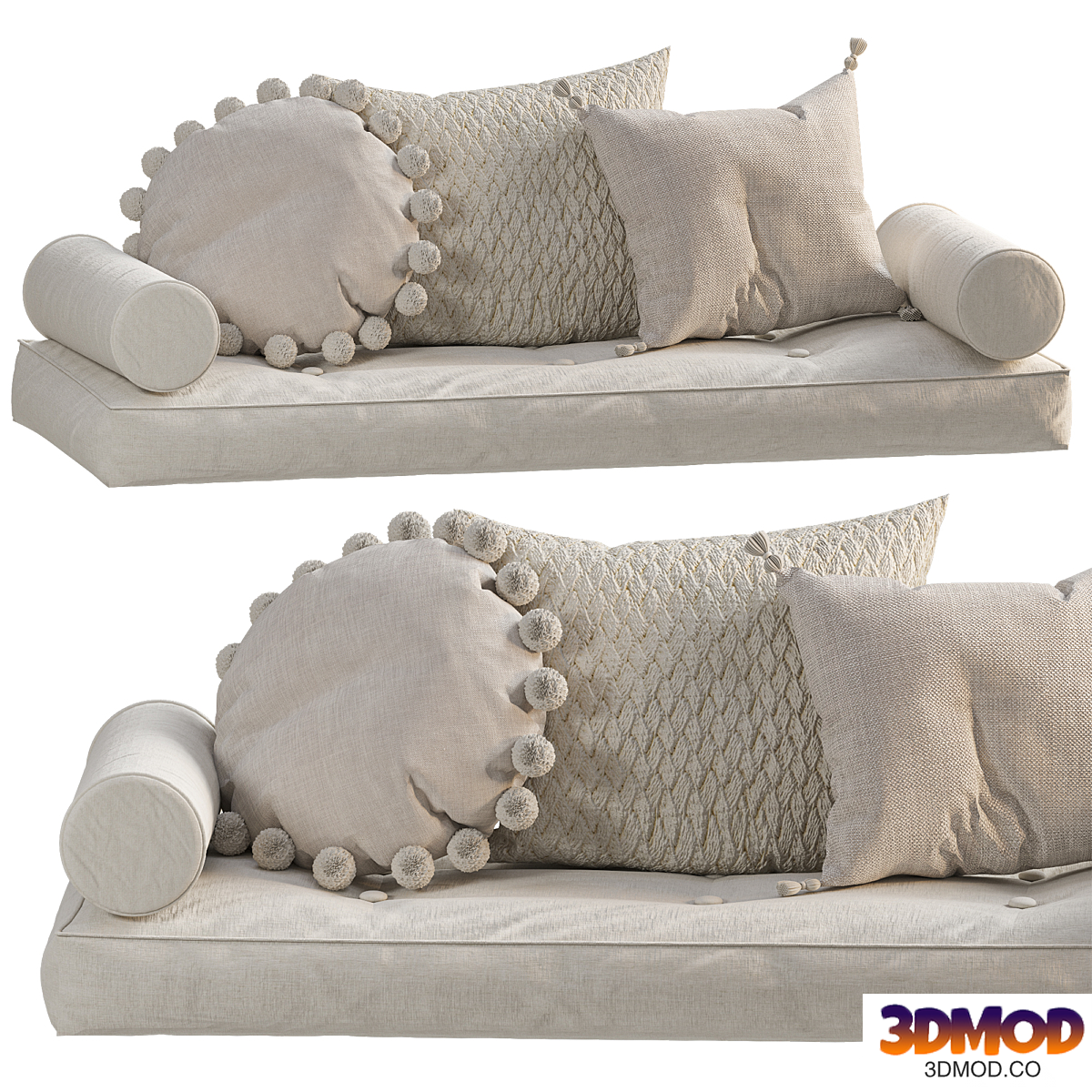 Neutral Pillows Set
