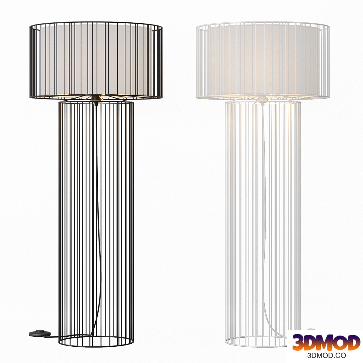 Floor lamp Faro Barcelona LINDA