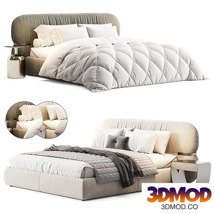 Fandango bed by Rugiano