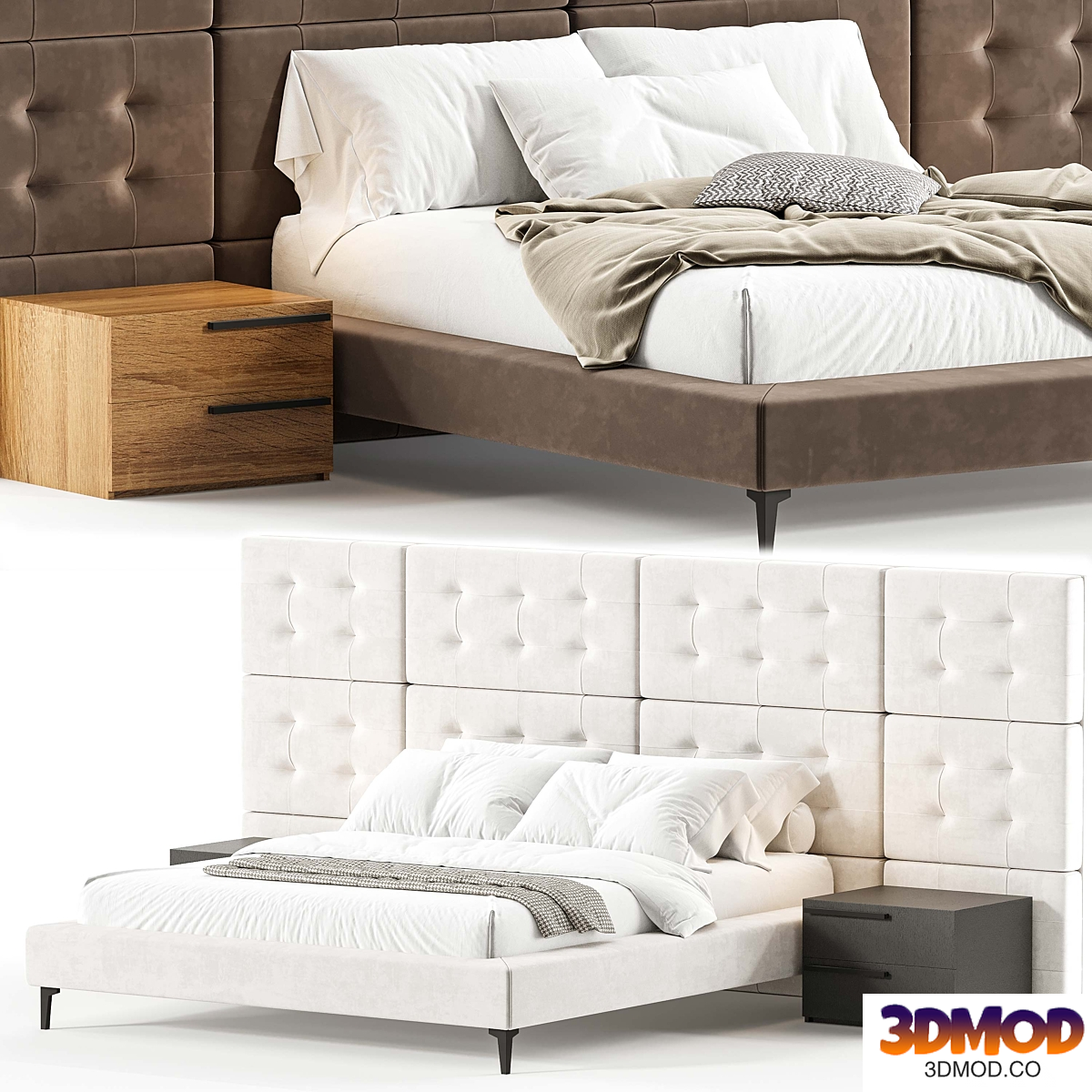 Menhir double bed