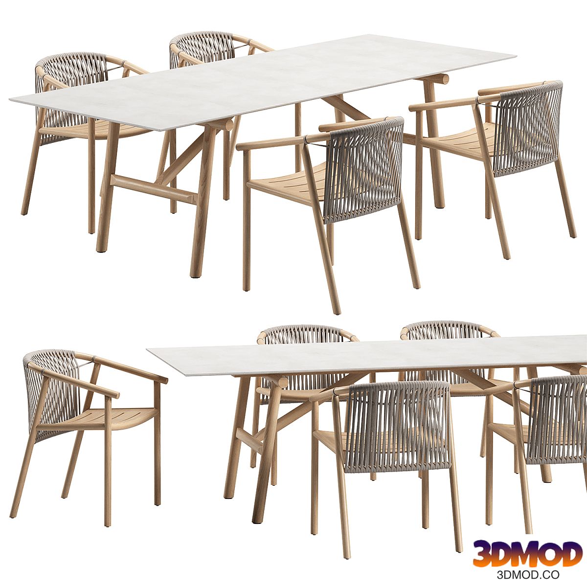 Isamu Outdoor Set by Ditre Italia