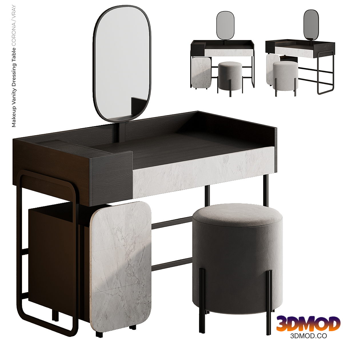 Makeup Vanity Dressing Table
