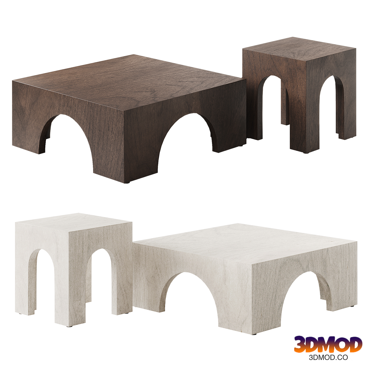 Fausto End Table and Coffee Table
