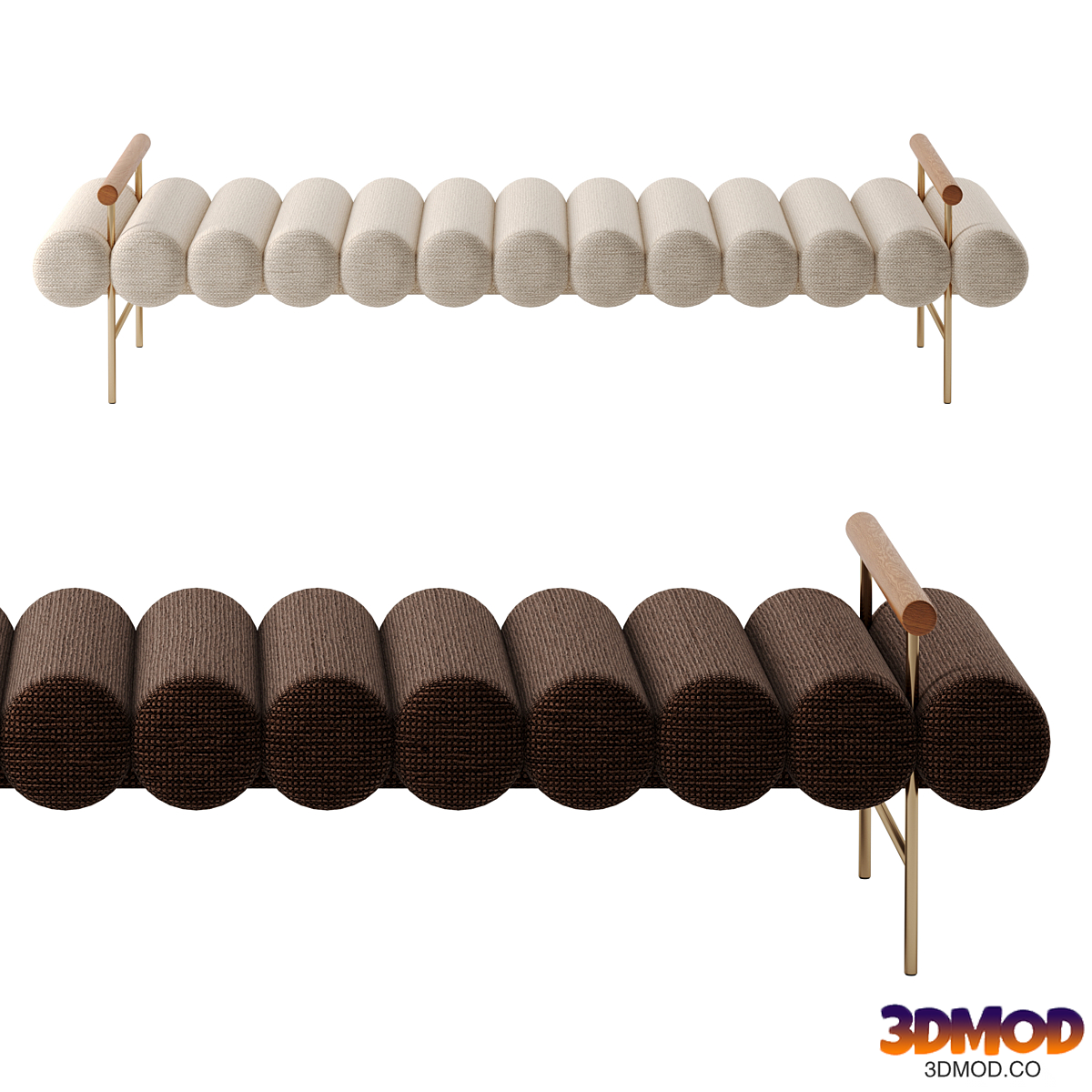 Banco Cilindros Bench by Breton