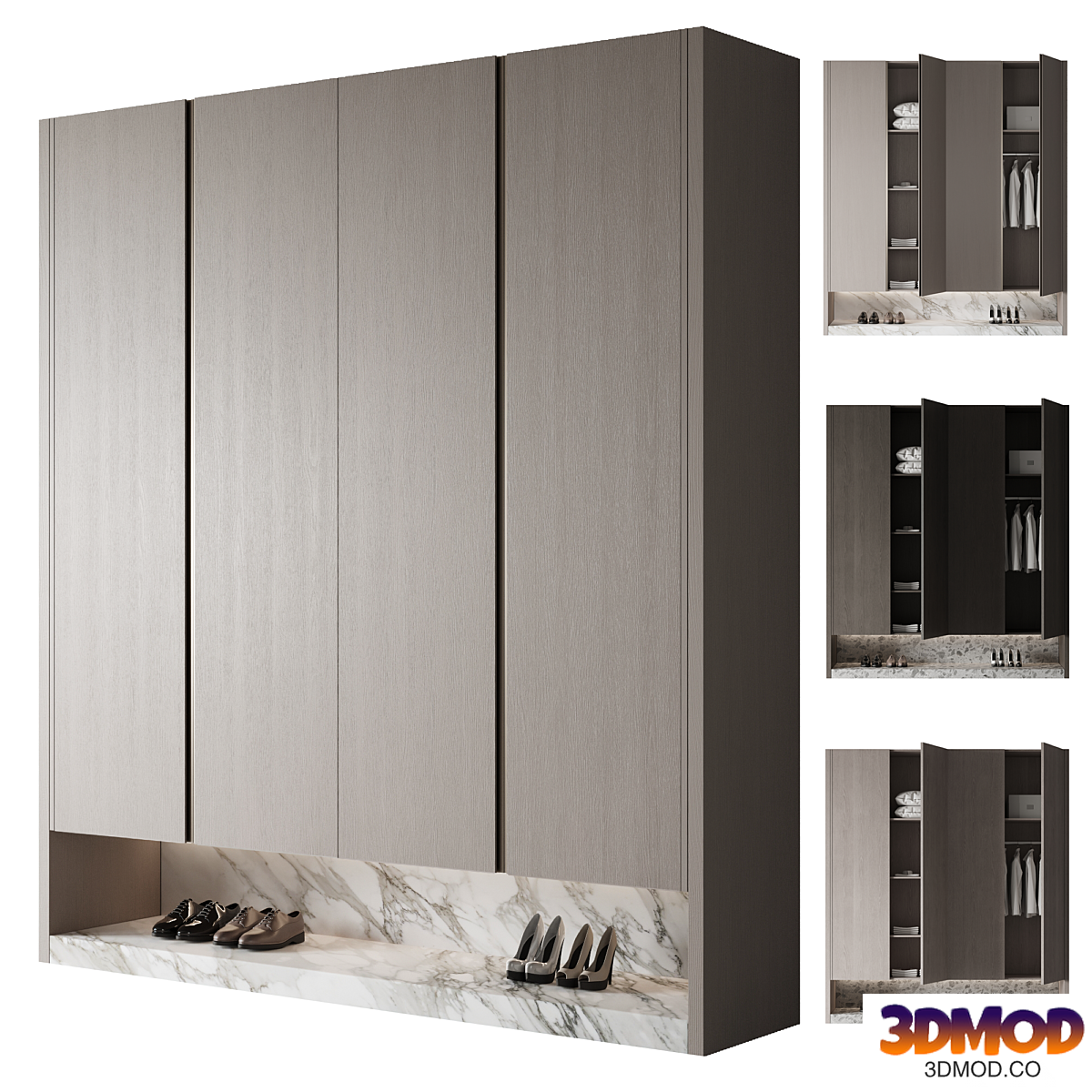 Wardrobe №22 Vray