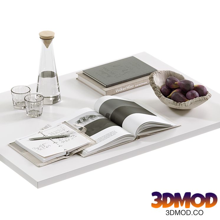 coffee table decor set 004