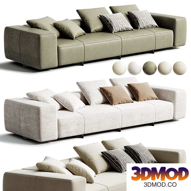 Yves Sofa by Minotti