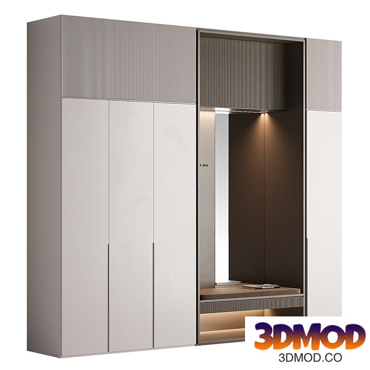 Hallway wardrobe 017 KM