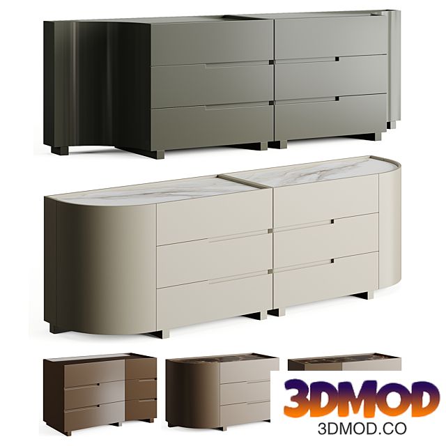 Meridiani WALLIS Module Combination Sideboard