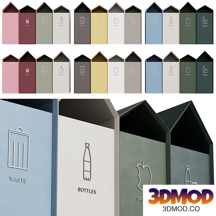 527 exterior and architecture 19 trash cans Recycling Ridge by TreCe