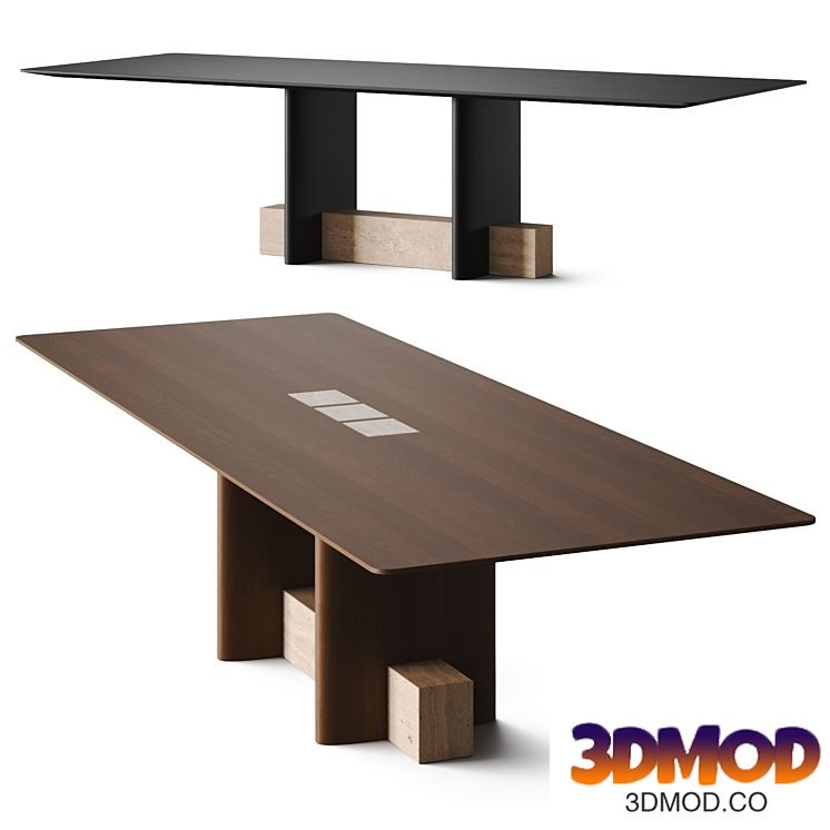 Potocco Syn Quadrangular Table