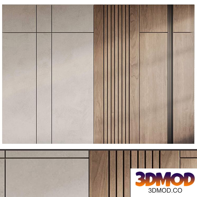 Wall 3d Panel 08
