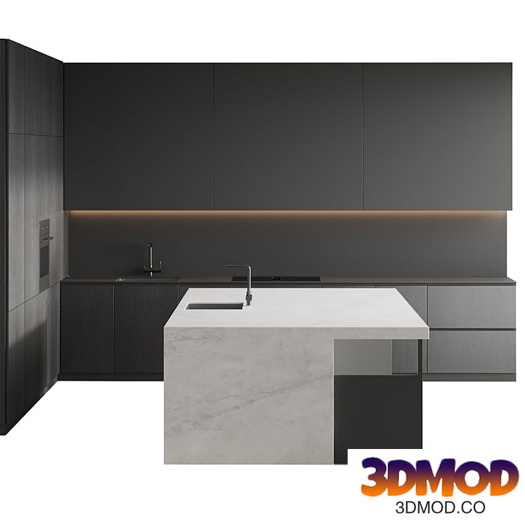 Modern kitchen with island 19