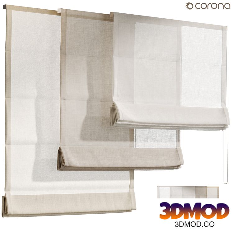 Roman blinds, Roman blinds