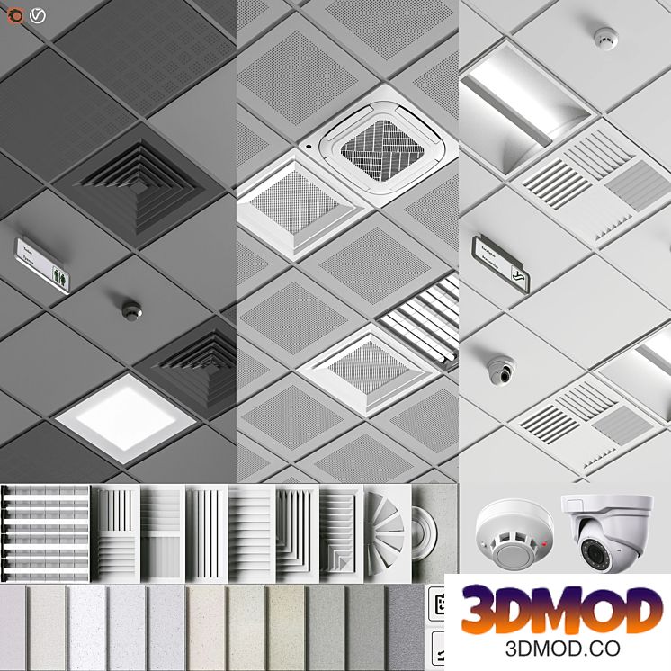 Ceiling set 8