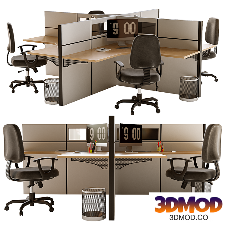 Office furniture set