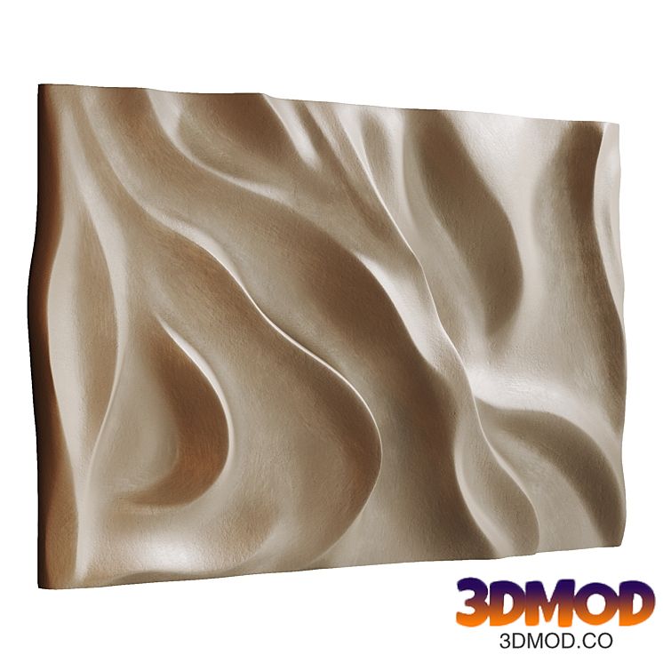 Panel, wave wall panel