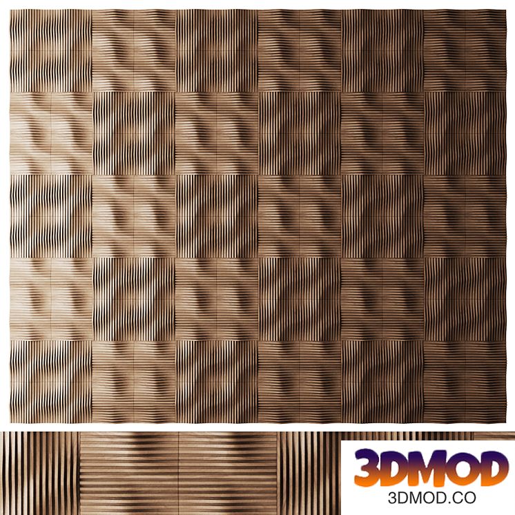 Wood panel Liminal by Evove