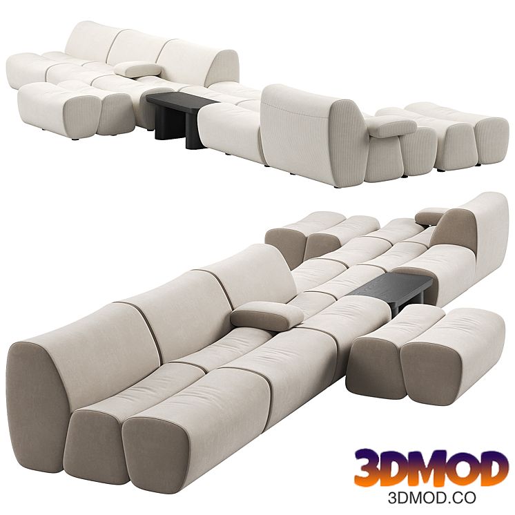 Sofa Ernest 2 by Poliform
