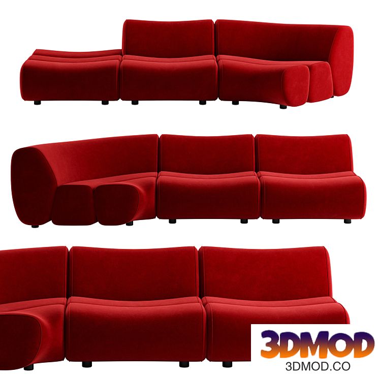 ERNEST sofa by Poliform