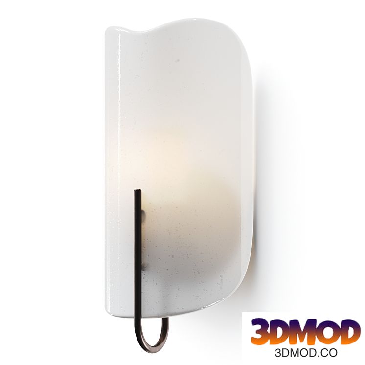 Pierre Yovanovitch Leaf Curved Wall Lamp
