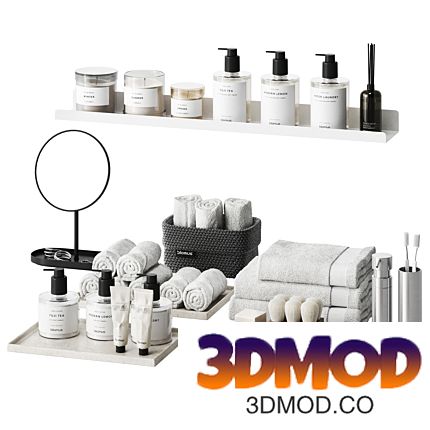 Minimalistic bathroom accessories 2