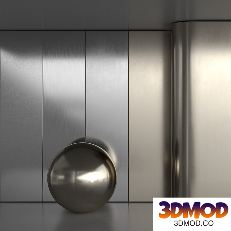 Flat Steel Material Set