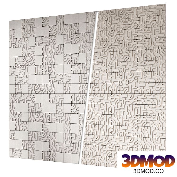 Decorative concrete tiles Castelatto Tribu