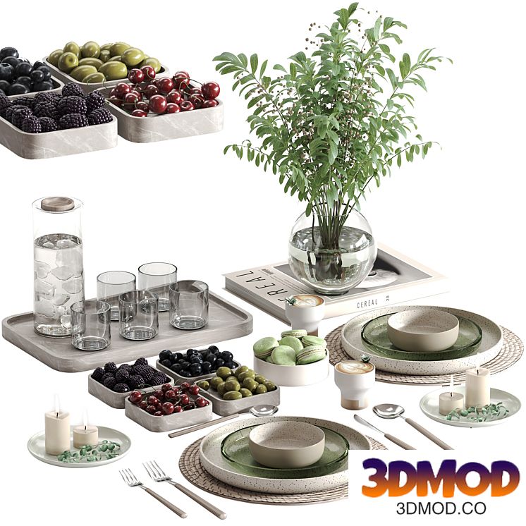 tableware setting N040