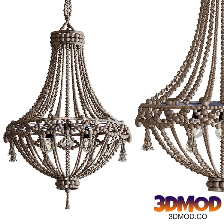 Macrame Chandelier