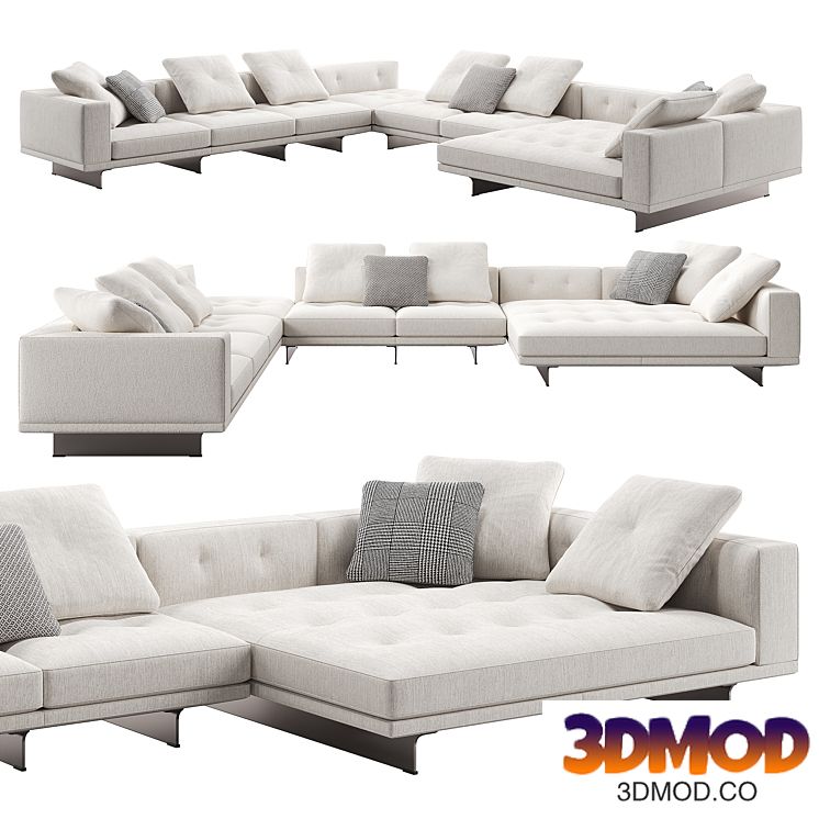 Dylan Sofa 01 by Minotti