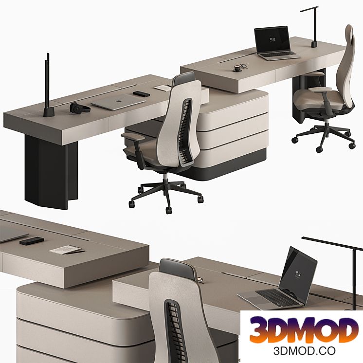 Employee Set - Office Furniture 648