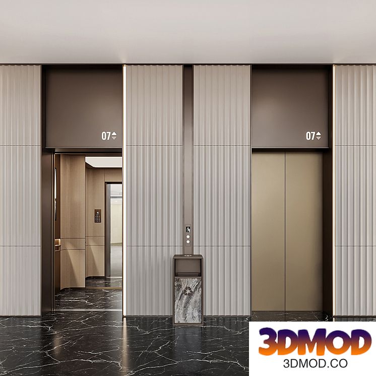Elevator Lobby Design 09
