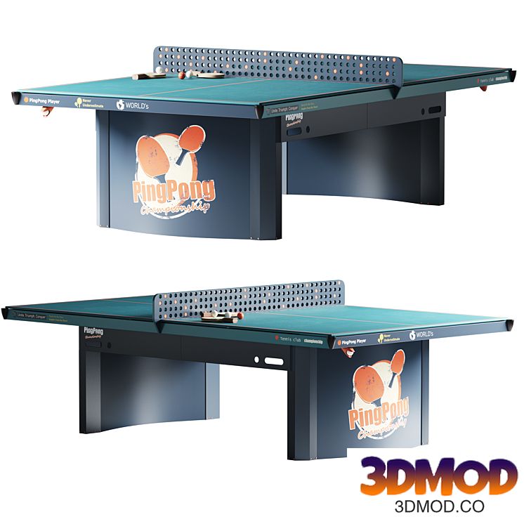 Table Tennis, Ping Pong Table - World
