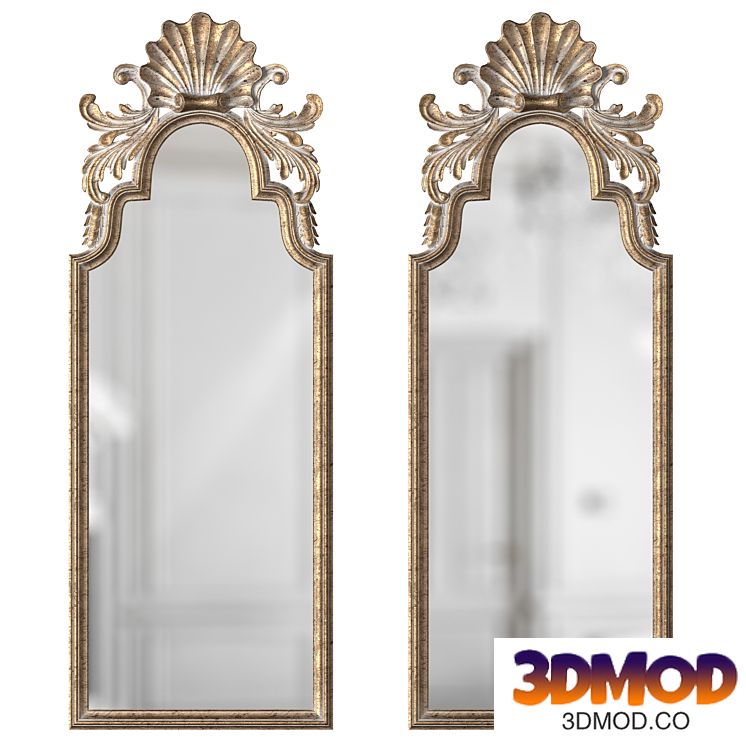Pier Glass Mirrors in the Queen Anne manner