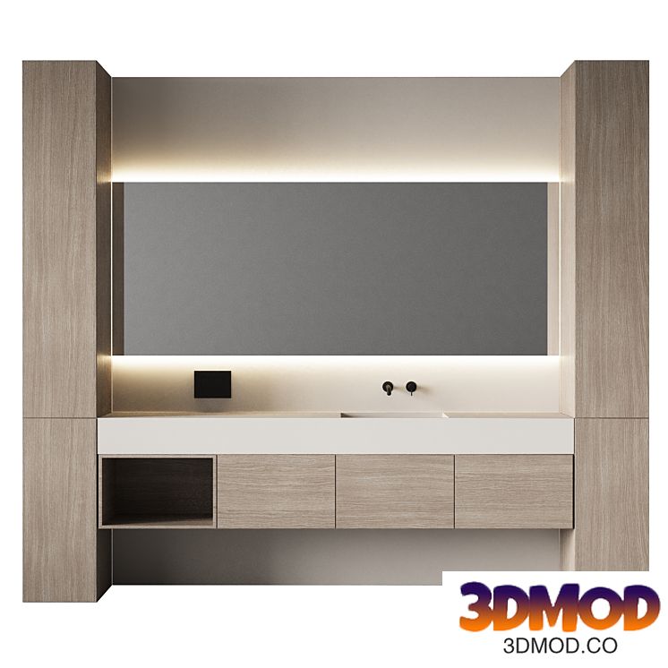Minimalism Bathroom Furniture 01