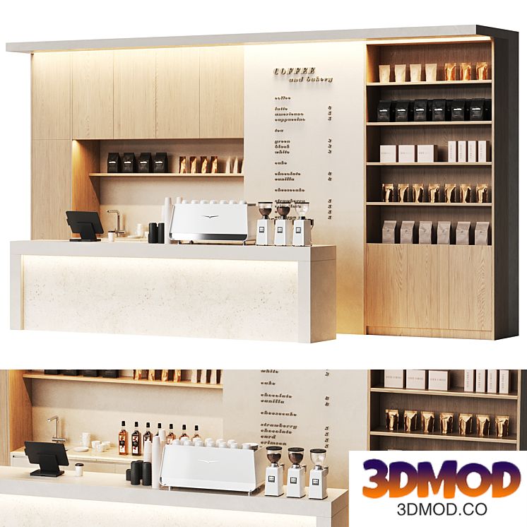 Light basic coffee shop