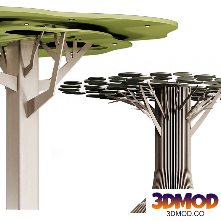 Decorative tree for children's room