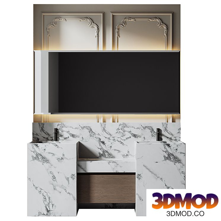 Bathroom furniture set 14