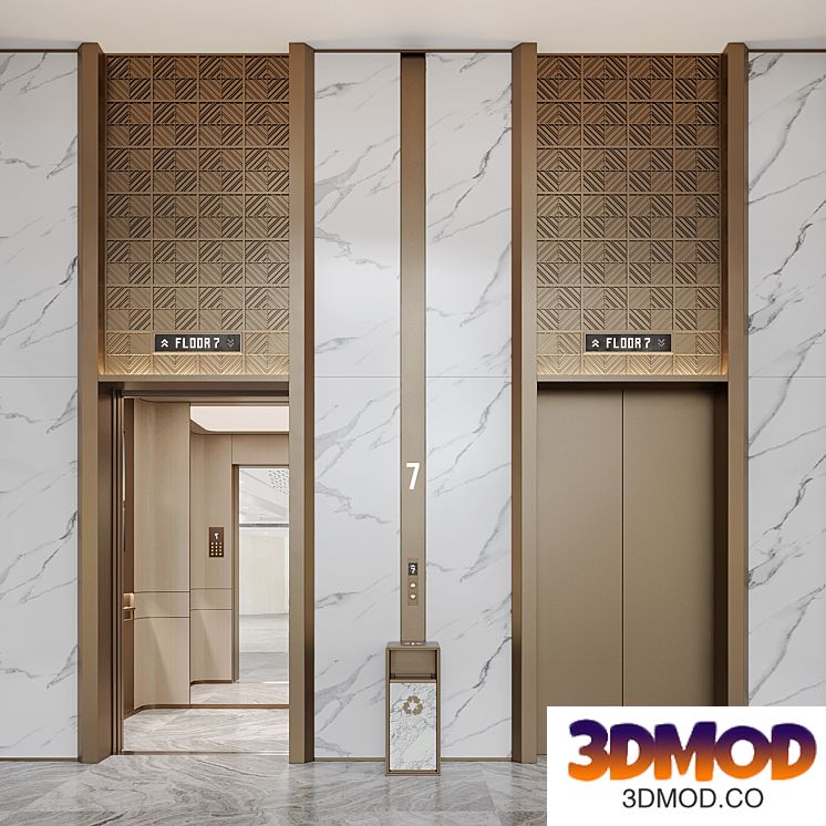 Elevator Lobby Design 11