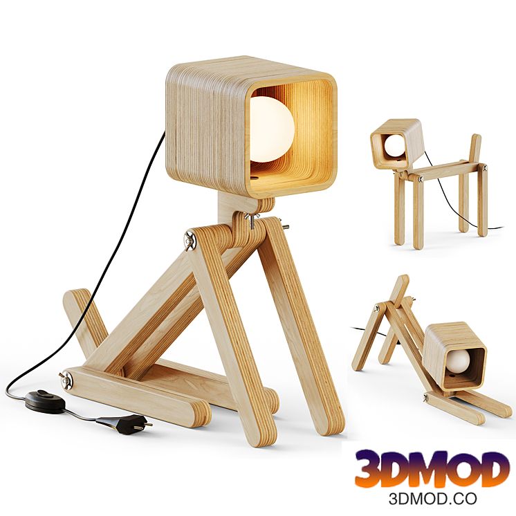 Transformable table lamp Stevie AstoCrystall