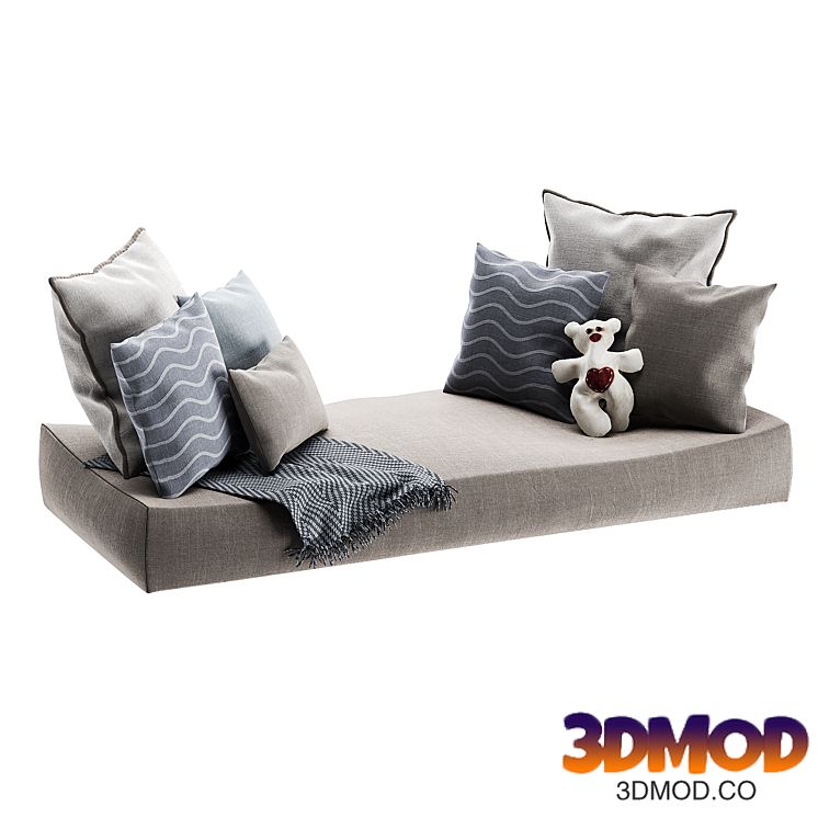 Window sill cushion set 2