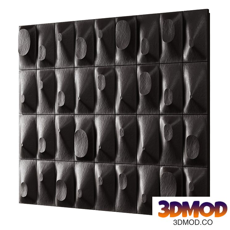 Wall art panel 06. L'Ouef centre d'Etudes Ceramic