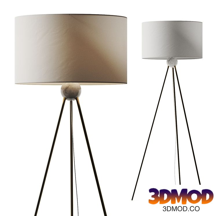 CB2 Reeza Floor Lamp