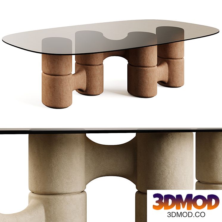 Gallotti Radice MOLECOLA W320CM Dining Table