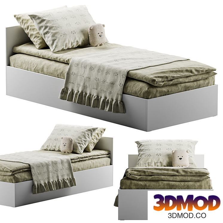 Bed Selena 90 White
