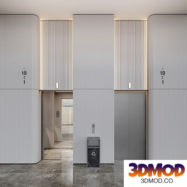 Elevator Lobby Design 10