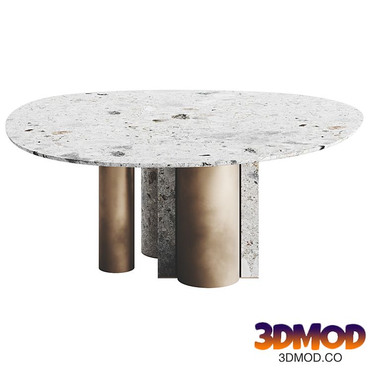 Paolo Castelli NUCLEO GOLD Lounge Table